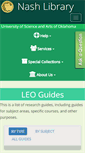 Mobile Screenshot of leo.usao.edu